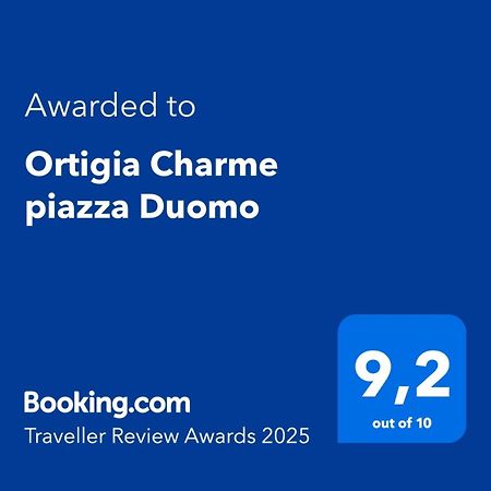 锡拉库扎Ortigia Charme Piazza Duomo公寓 外观 照片